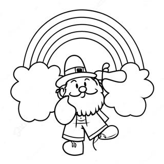 Rainbow St Patrick S Day Coloring Page 57652-46432