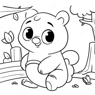 Cute Owl Winnie The Pooh Coloring Page 57673-46453