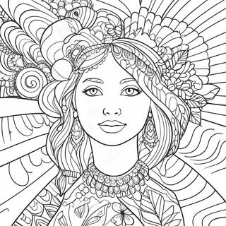 I Am Enough Affirmation Coloring Page 57682-46452