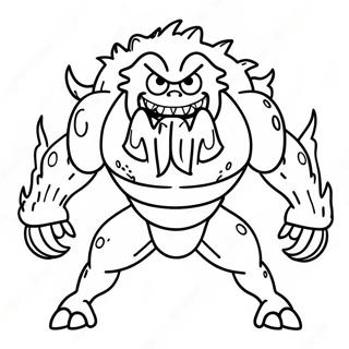 Monster Zero Coloring Page 57692-46462