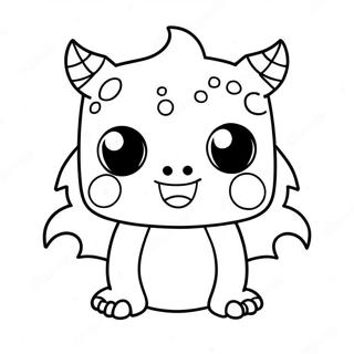 Cute Monster Zero Coloring Page 57693-46465