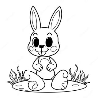 Creepy Shadow Bonnie Coloring Page 57723-46490