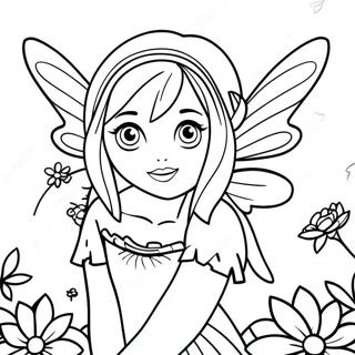 Aria Fairy Coloring Page 57762-46518