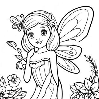 Aria Fairy Coloring Page 57762-46519