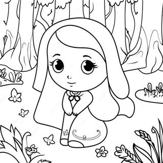 Aria Magical Forest Coloring Page 57763-46523