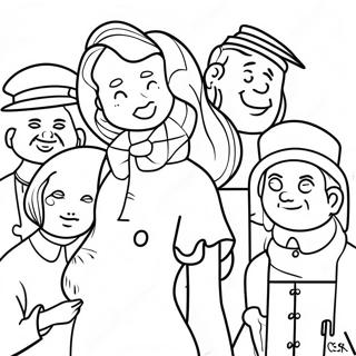 Ginger Foutley With Friends Coloring Page 57773-46531