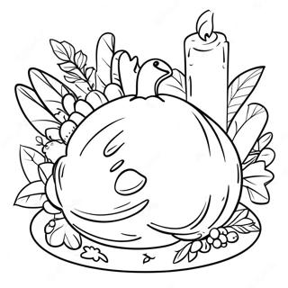 Religious Children's Church Thanksgiving Coloring Pages