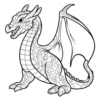 Death Song Dragon Coloring Pages