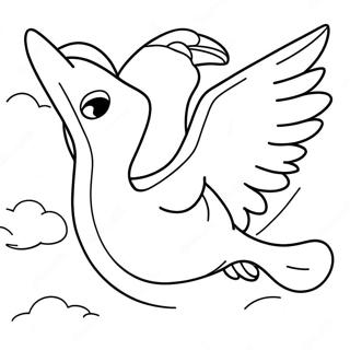 Lugia Coloring Pages