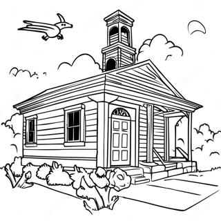 Texas History Coloring Page 57872-46608