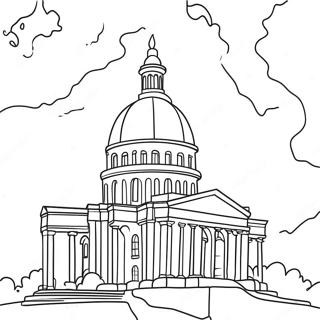 Famous Texas Landmarks Coloring Page 57873-46609