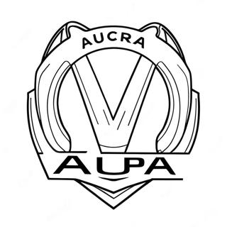 Acura Logo Coloring Page 57882-46616