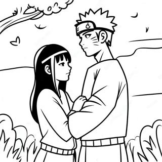 Naruto And Hinata Coloring Pages