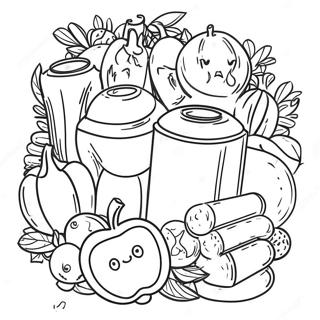 Nutrition Coloring Page 57912-46650