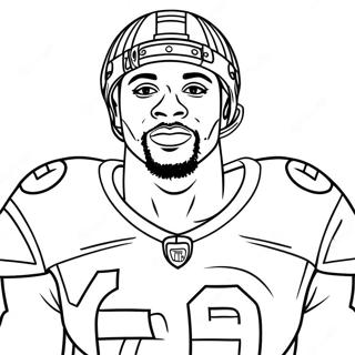 Dalvin Cook Coloring Pages