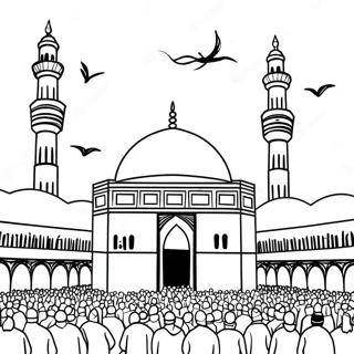 Hajj Coloring Pages