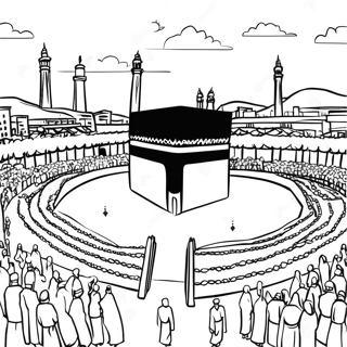 Hajj Coloring Page 57952-46674