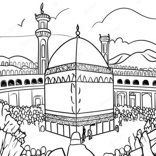 Hajj Coloring Page 57952-46675