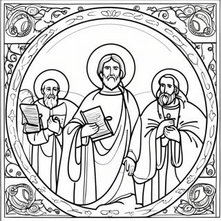 Apostles Creed Coloring Pages