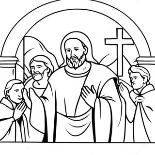 Apostles Creed Coloring Page 58012-46718