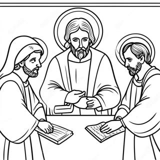 Apostles Creed Coloring Page 58012-46720