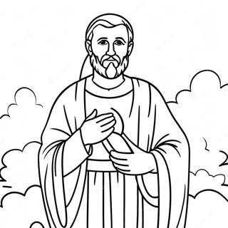 Faithful Disciple Coloring Page 58023-46729