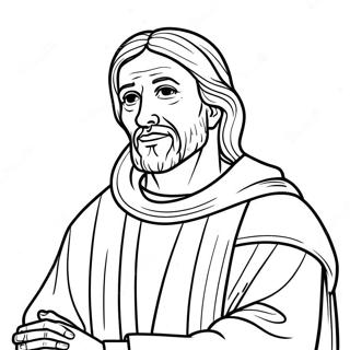 Faithful Disciple Coloring Page 58023-46730