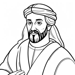 Faithful Disciple Coloring Page 58023-46731