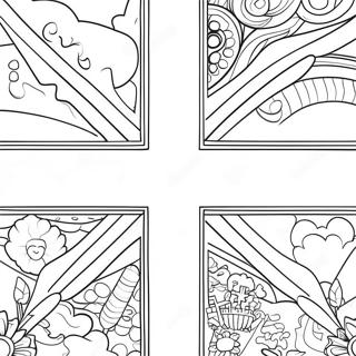 United Kingdom Flag Coloring Pages