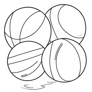 Balls Coloring Pages