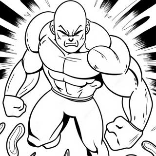 Jiren Coloring Pages