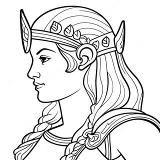 Artemis Coloring Pages