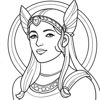 Artemis Coloring Page 58122-46806