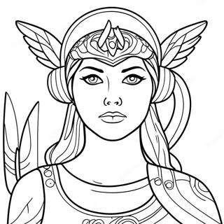 Artemis Coloring Page 58122-46807