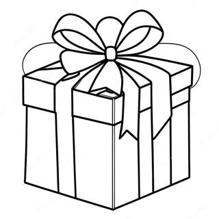 Gift Box Coloring Page 58142-46817