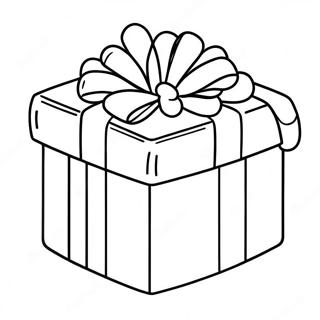 Gift Box Coloring Page 58142-46820