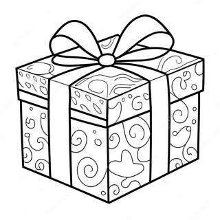 Colorful Gift Box Coloring Page 58143-46821