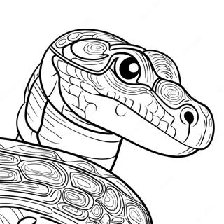 Boa Constrictor Coloring Page 58152-46831