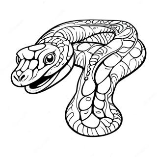 Boa Constrictor Coloring Page 58152-46832