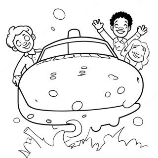 Fat Albert And Friends Coloring Page 58163-46844