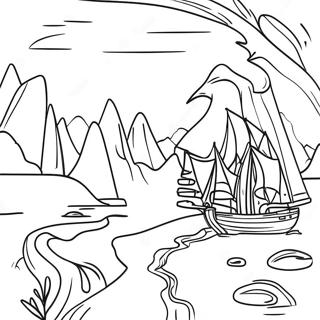 Adventure Map Coloring Page 58183-46859