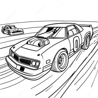 Fast Late Model Dirt Car Coloring Page 58193-46869