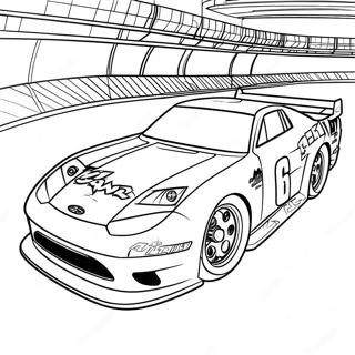 Fast Late Model Dirt Car Coloring Page 58193-46870