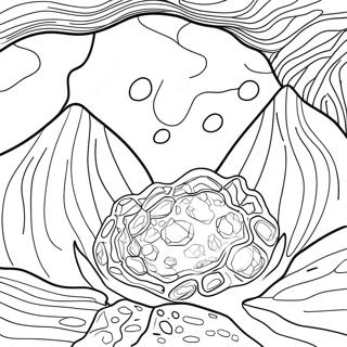 Crystal Coloring Pages