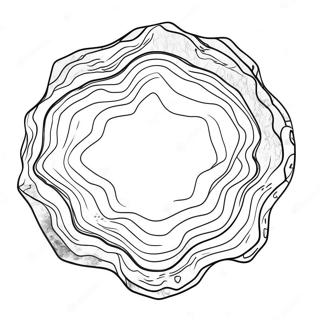 Crystal Geode Coloring Page 581-475