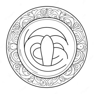 Colorful Transgender Symbol Coloring Page 58213-46881