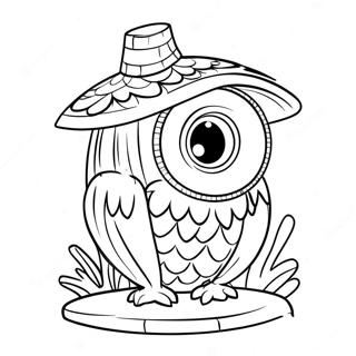 The Owl House Amity Coloring Page 58222-46886