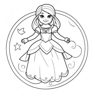 Amity In Her Magical Outfit Coloring Page 58223-46890