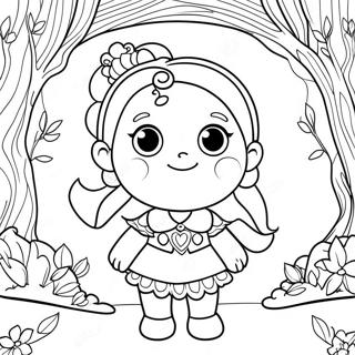 Amity In Her Magical Outfit Coloring Page 58223-46892