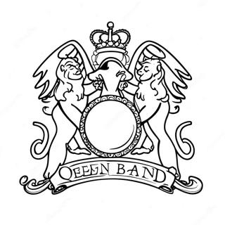 Queen Band Coloring Pages